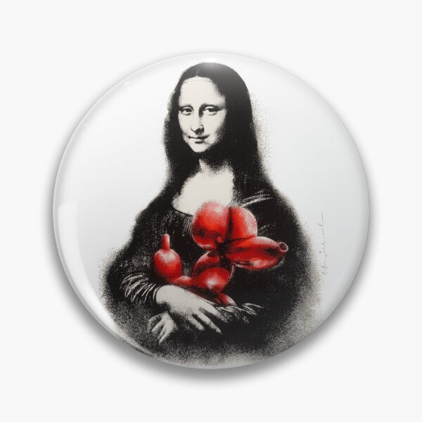 Item preview, Mona Lisa With Jeff Koons Balloon Dog  designed and sold by WE-ARE-BANKSY.
