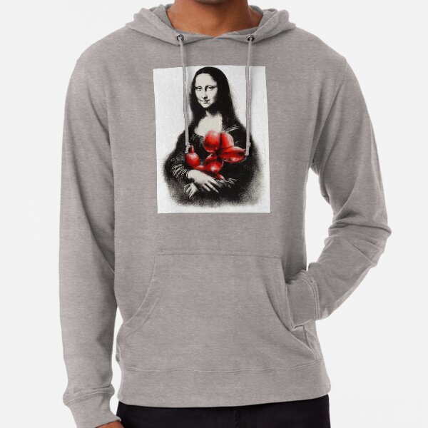 Mona Lisa With Jeff Koons Balloon Dog