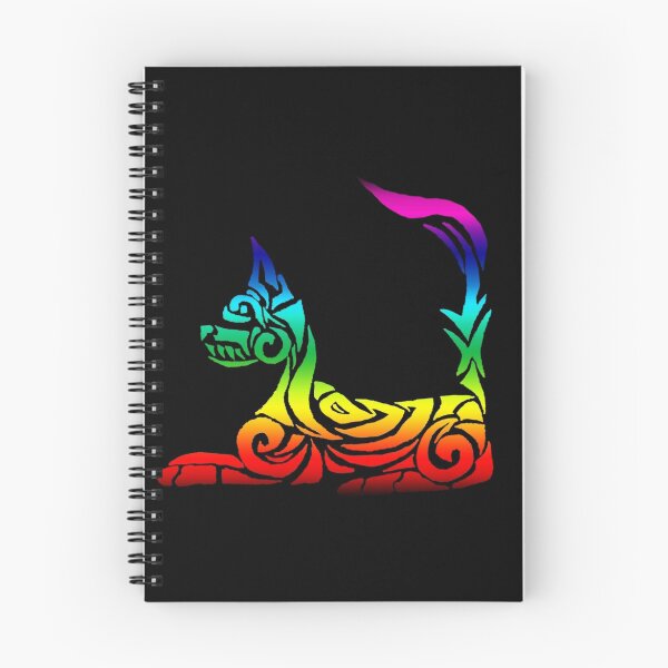 Item preview, Tribal Cat Design - Rainbow designed and sold by Crayle.