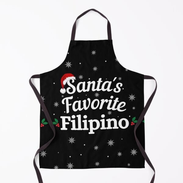 Item preview, Santas Favorite Filipino - Filipino Christmas - Merry Christmas with Santa Hat designed and sold by CaitU.