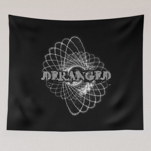 Item preview, Deranged Geometric Fractal Grunge Spiral in Grey designed and sold by James-Cole.
