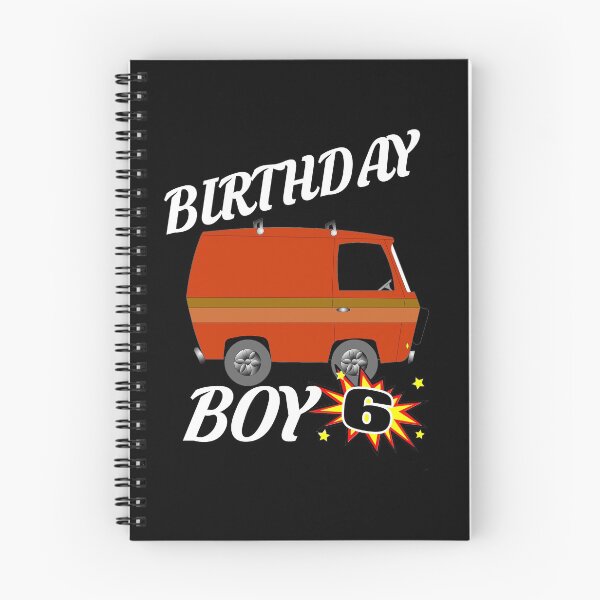 Item preview, 6 Years Old Birthday Design Van GifDesign  designed and sold by drwigglebutts.