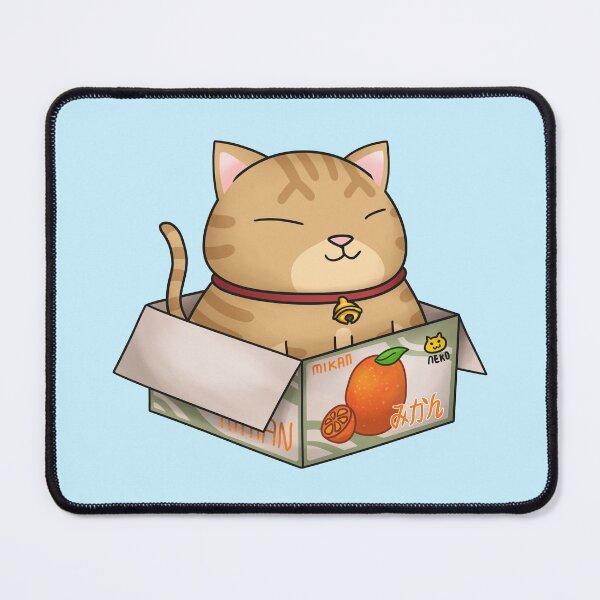 Item preview, Fat Orange Cat in Orange Box designed and sold by Takeda-art.