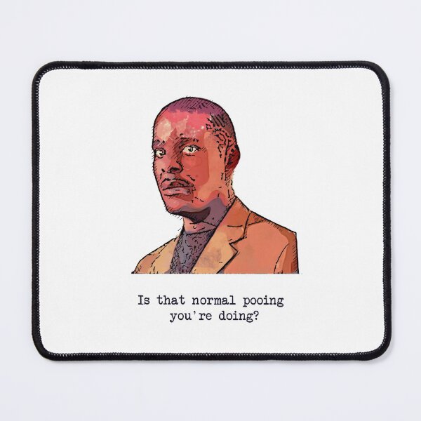 Item preview, Is that normal pooing you're doing? - Alan Johnson quote - Peep Show designed and sold by Bobby Shaftoe.