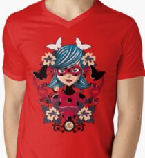 Ladybug Men's V-Neck T-Shirt