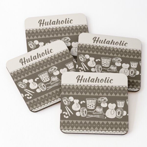 Item preview, Hulaholic, hula dancer, designed and sold by Linda Maliuana.