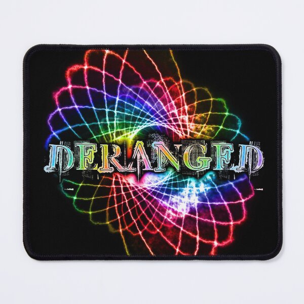 Item preview, Deranged Geometric Fractal Grunge Spiral in Rainbow designed and sold by James-Cole.