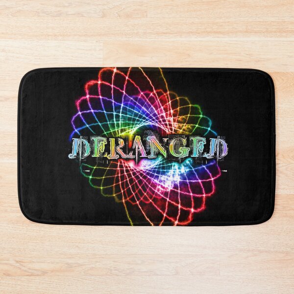 Item preview, Deranged Geometric Fractal Grunge Spiral in Rainbow designed and sold by James-Cole.