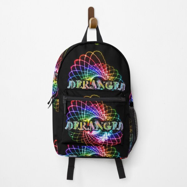 Item preview, Deranged Geometric Fractal Grunge Spiral in Rainbow designed and sold by James-Cole.