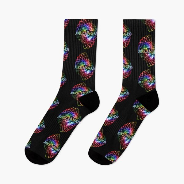 Item preview, Deranged Geometric Fractal Grunge Spiral in Rainbow designed and sold by James-Cole.