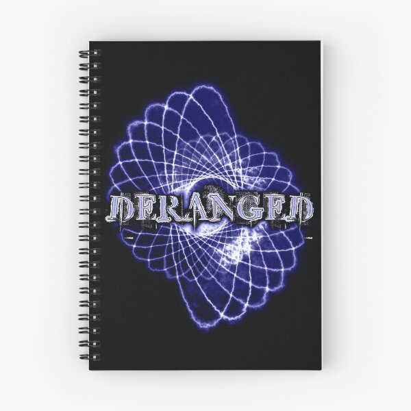 Item preview, Deranged Geometric Fractal Grunge Spiral in Blue designed and sold by James-Cole.