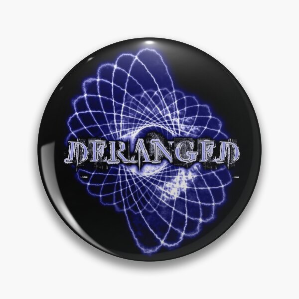 Item preview, Deranged Geometric Fractal Grunge Spiral in Blue designed and sold by James-Cole.