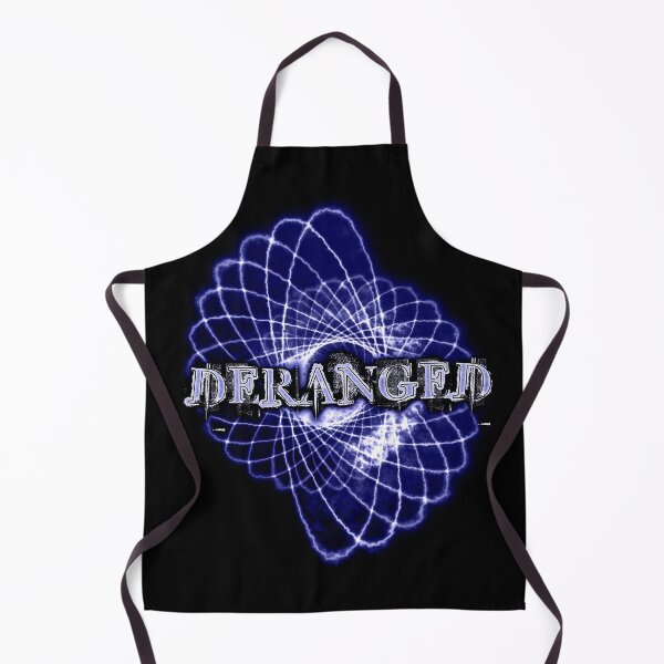 Item preview, Deranged Geometric Fractal Grunge Spiral in Blue designed and sold by James-Cole.