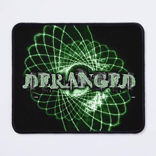 Item preview, Deranged Geometric Fractal Grunge Spiral in Green designed and sold by James-Cole.