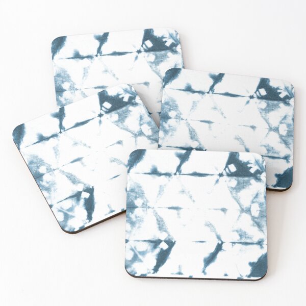 Item preview, Indigo Shibori Triangles designed and sold by gabrielleneil.