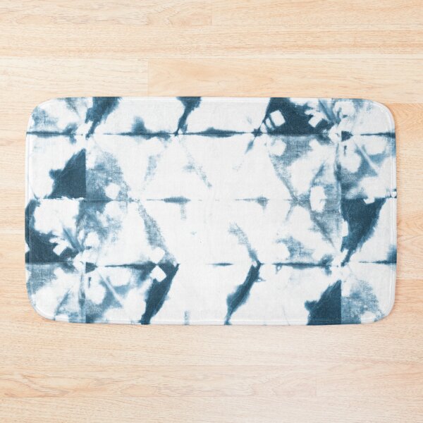 Item preview, Indigo Shibori Triangles designed and sold by gabrielleneil.