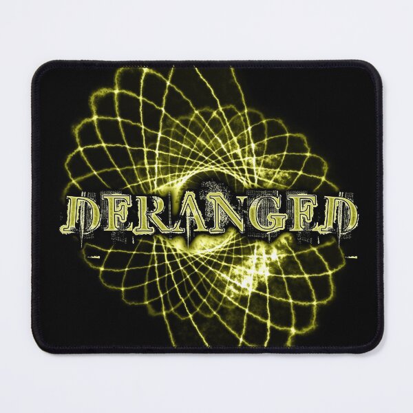 Item preview, Deranged Geometric Fractal Grunge Spiral in Yellow designed and sold by James-Cole.