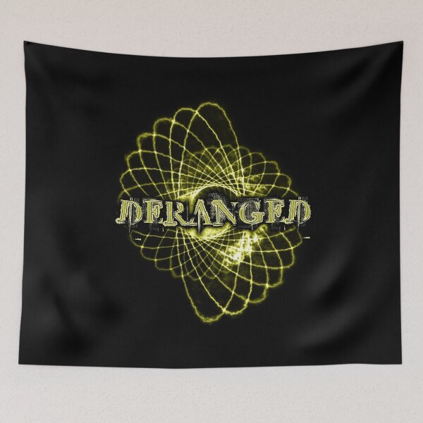 Item preview, Deranged Geometric Fractal Grunge Spiral in Yellow designed and sold by James-Cole.