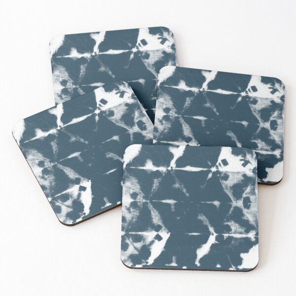 Item preview, Indigo Shibori Triangles designed and sold by gabrielleneil.