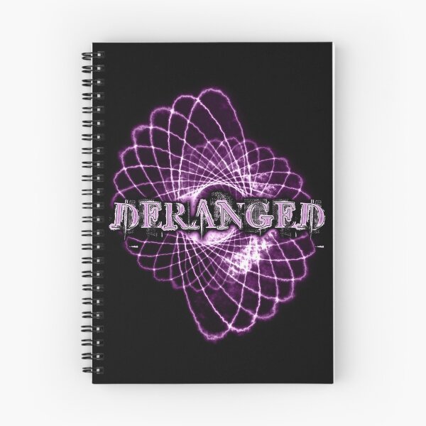 Item preview, Deranged Geometric Fractal Grunge Spiral in Purple designed and sold by James-Cole.