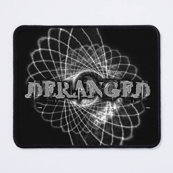 Item preview, Deranged Geometric Fractal Grunge Spiral in Grey designed and sold by James-Cole.