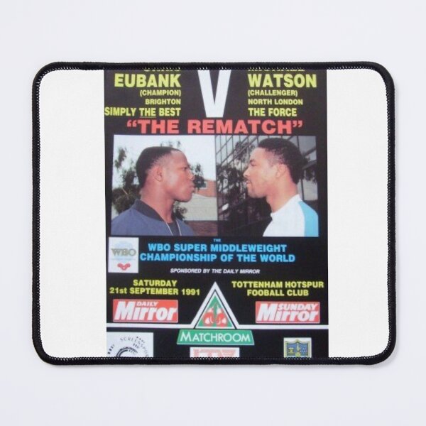 Artikelvorschau, Eubank gegen Watson II entworfen und verkauft von The British Scene.