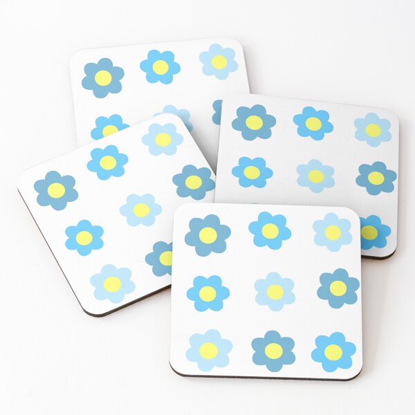 Item preview, Aesthetic Blue Flowers designed and sold by RoastedKiwi.