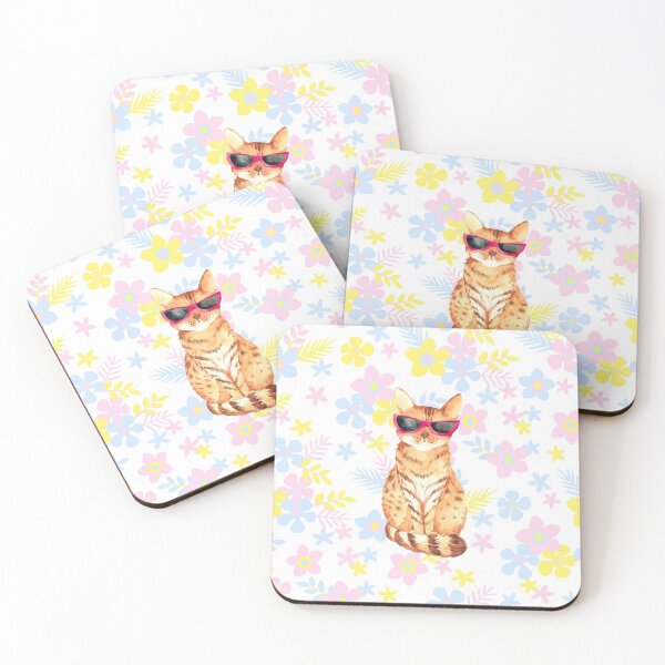 Item preview, Cat with sunglass designed and sold by The-Fancy-Space.