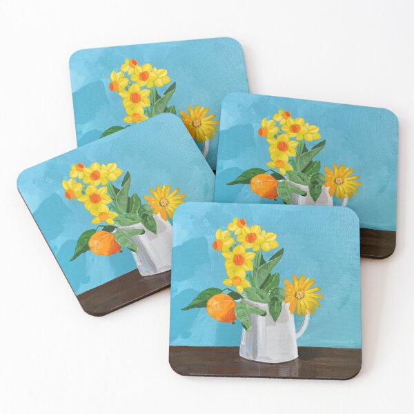 Item preview, Jonquils & Marigold With Mandarin  designed and sold by Dominika Keller.