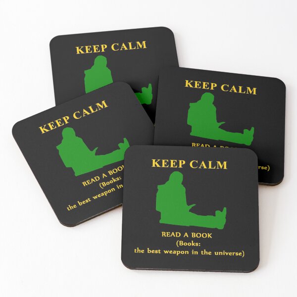 Item preview, KEEP CALM & read a book designed and sold by Alrescha.