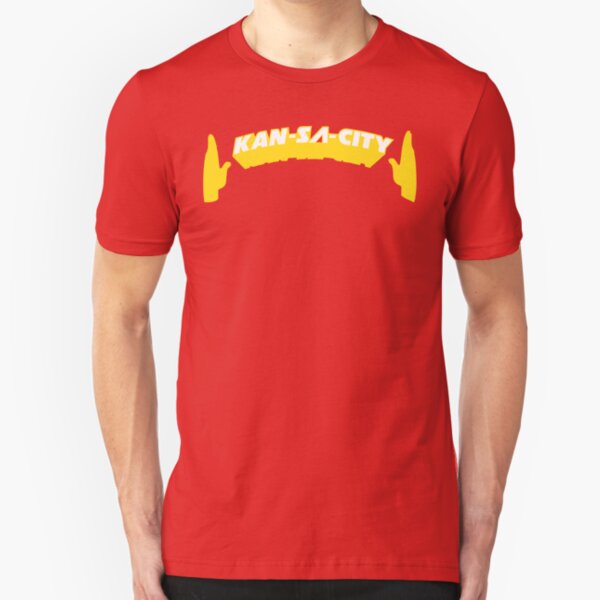 TOUCHDOWN KAN-SA-CITY! Slim Fit T-Shirt