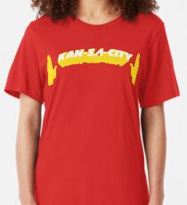 TOUCHDOWN KAN-SA-CITY! Slim Fit T-Shirt