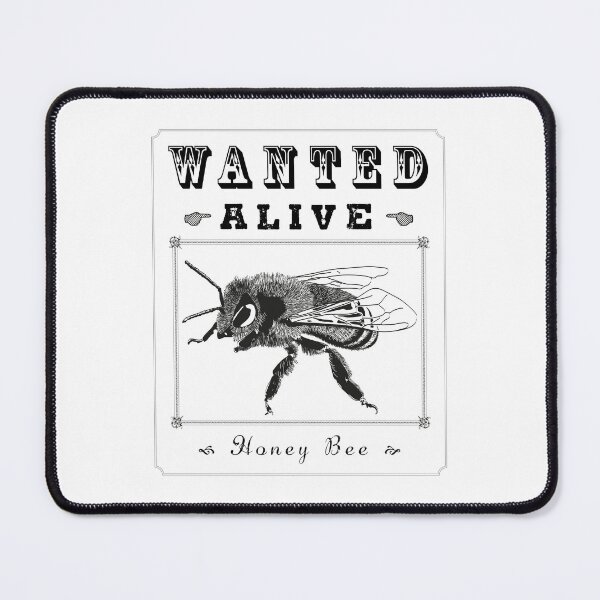 Item preview, WANTED ALIVE - HONEYBEE, Save our Bees designed and sold by un-artiges.