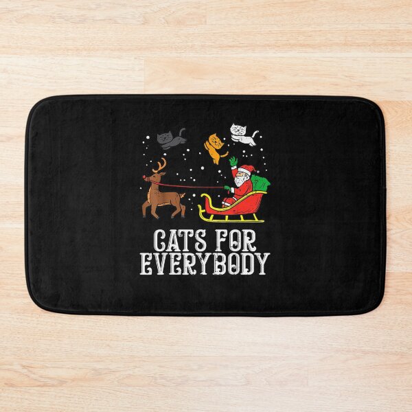 Item preview, Cats For Everybody Santa Funny Christmas PJs Xmas Women designed and sold by Hennes643.