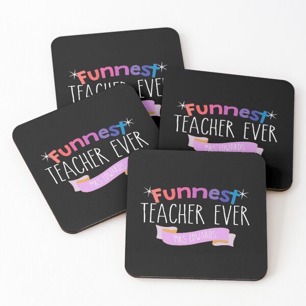 Item preview, Funnest Teacher Ever (Personalised) designed and sold by emeraldseason.
