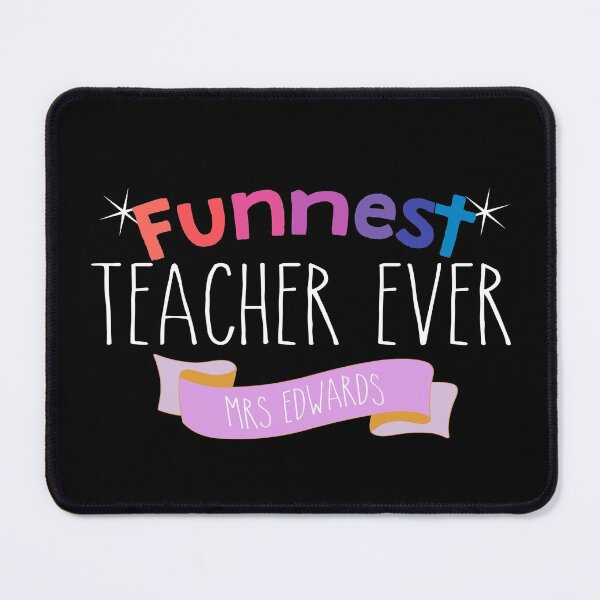 Item preview, Funnest Teacher Ever (Personalised) designed and sold by emeraldseason.