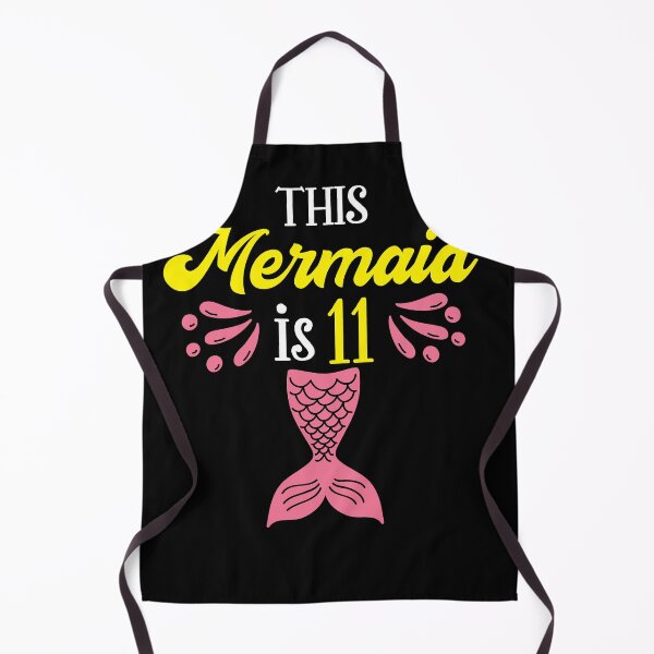 Item preview, Mermaid 11th birthday Design designed and sold by fatshirt.