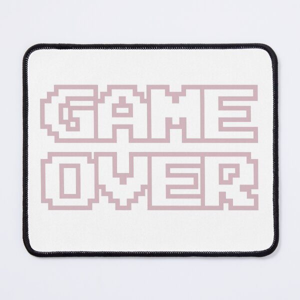 Item preview, pink GAME OVER - 2 lines designed and sold by GamurGirl79.