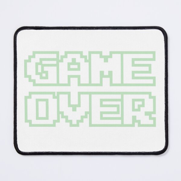 Item preview, green GAME OVER - 2 lines designed and sold by GamurGirl79.