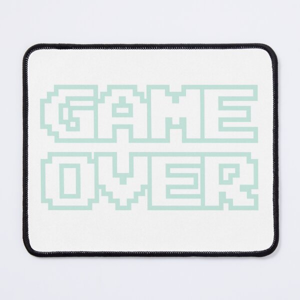 Item preview, blue GAME OVER - 2 lines designed and sold by GamurGirl79.