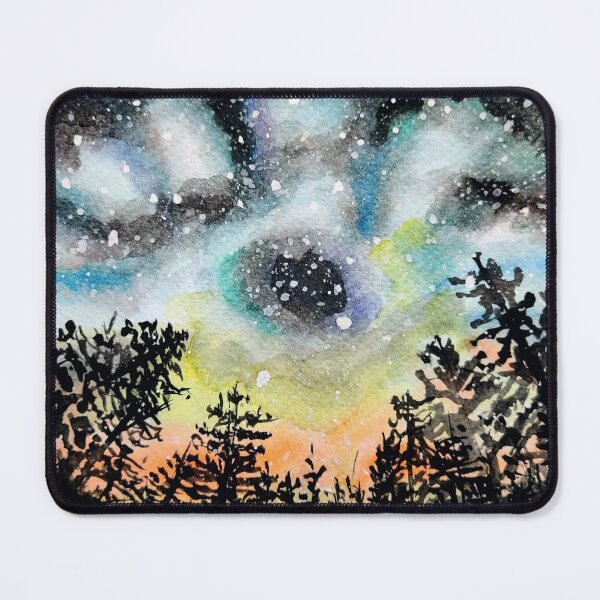 Item preview, Starry night watercolors illustration pattern designed and sold by Ala Lopatniov.