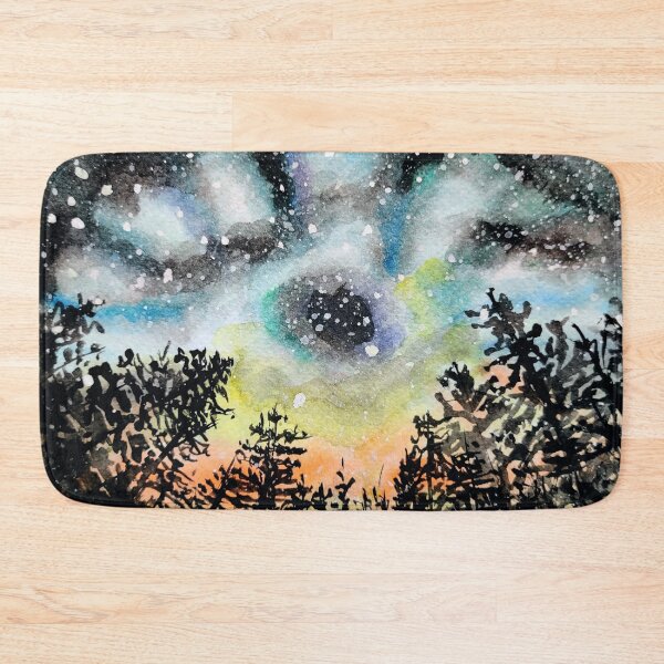 Item preview, Starry night watercolors illustration pattern designed and sold by Ala Lopatniov.