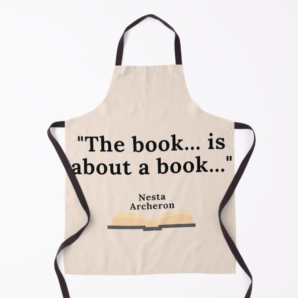 Item preview, The Book Is About A Book - Nesta Quote designed and sold by kimberleyvh.