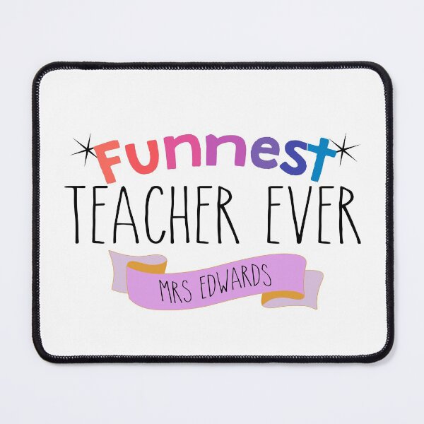 Item preview, Funnest Teacher Ever (Personalised) designed and sold by emeraldseason.