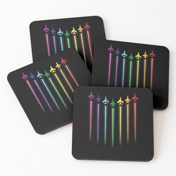 Item preview, Colorful Airplanes With Contrails designed and sold by artado.