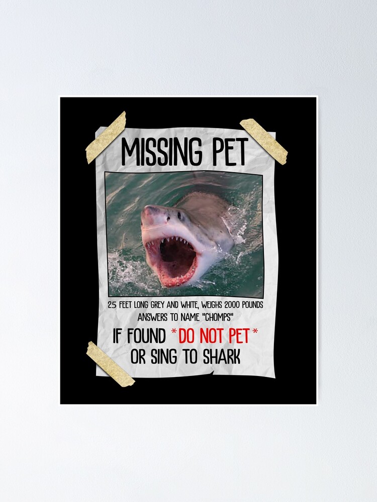 Shark T Shirt Lost Pet Lover Tee Shark Funny Shark Costume Shark T Shirt Lost Pet Lover Tee Shark Funny Shark Costume