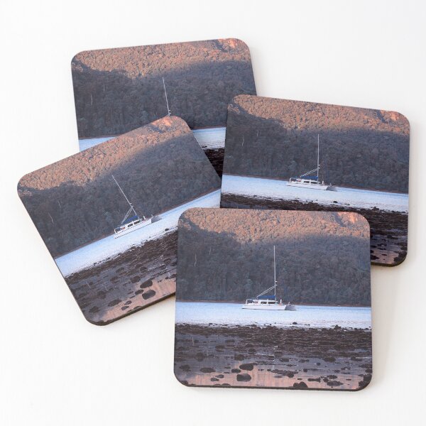 Item preview, Andaman beach with yacht at the horizon designed and sold by sinseeho.