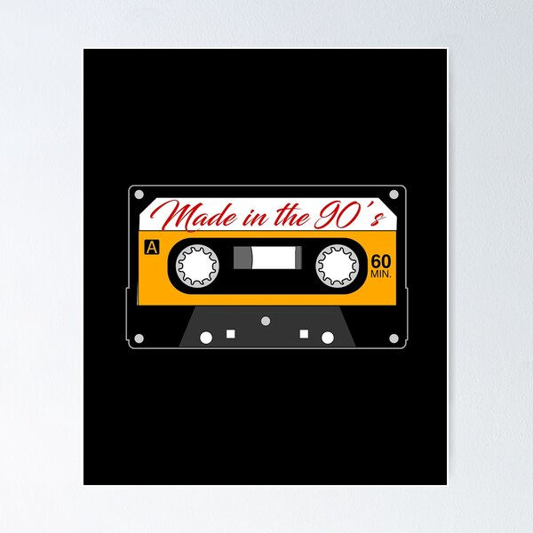 Item preview, Retro 90's Cassette Tape Design 90's Mix designed and sold by drwigglebutts.