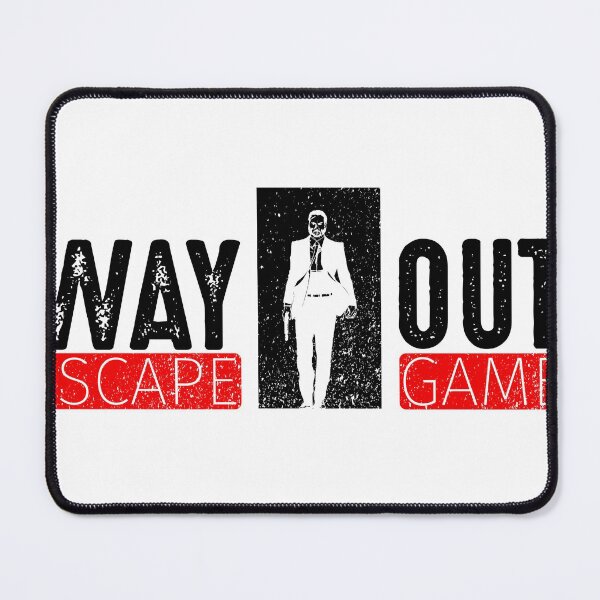 Item preview, Way Out - Escape Game - Black designed and sold by saechla.