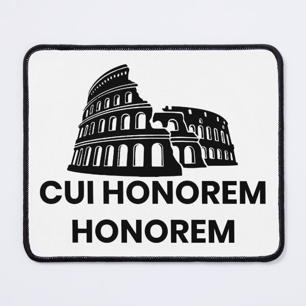 Item preview, Cui Honorem Honorem - Honor where honor is due - Black designed and sold by saechla.